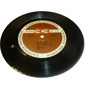 Everly Brothers Rockin' With The Everly Brothers 7" Little LP 33 RPM CLLP 33-3